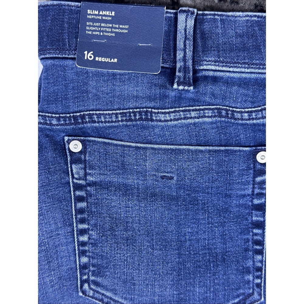 New J Jill Jeans Womens Size 16R Authentic Fit Lyocell Stretch Comfort Casual - Picture 15 of 16